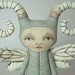 ZOEE BUG--- Contemporary Folk Art Doll-MADE TO ORDER