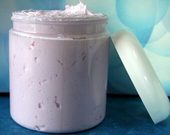 Sugar Scrub Almond Creme Whipped Creamy Soapy Body Scrub White Cane Sugar Brown Sugar Shea Butter Olive Oil by Toadstool Soaps