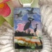 Heron Crane Necklace - Dichroic Fused Glass Jewelry - Dichroic Glass Pendant - Necklace - Bird 022912p108