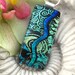 Dichroic Fused Glass Jewelry - Fused Glass Pendant - Dichroic Glass Pendant Necklace 050112p100