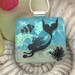 Dichroic Glass Jewelry - Mermaid - Dichroic Fused Glass Jewelry - Fused Dichroic Glass Pendant & Necklace 060312p106