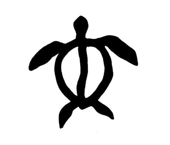 Items Similar To Hawaiian Turtle Honu Mounted Rubber Stamp On Etsy