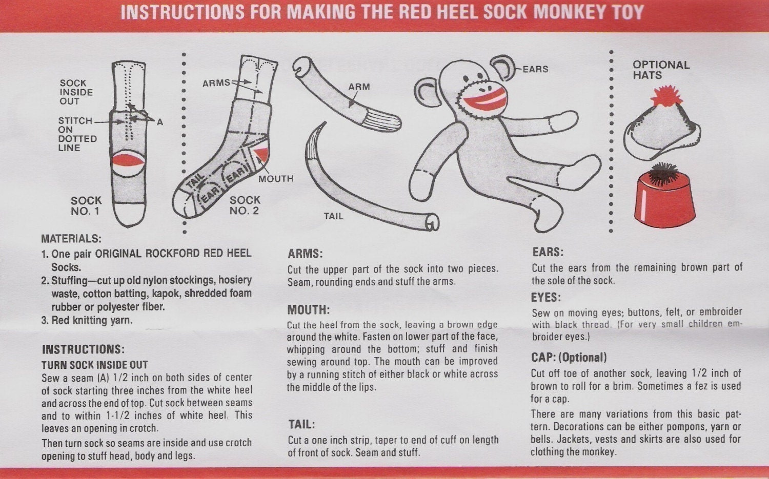 PIF Sock Monkey Instructions Pay It Forward   Il Fullxfull.83285886 