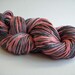 Blushing Black Handpainted Merino Hand Painted 4ply/Fingering Weight Merino/Tencel Silky Yarn