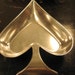 vintage 1960s / 60s aluminum spade bowl