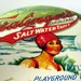 vintage atlantic city salt water taffy tin - treasury item