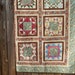 Paisley Stitches Patchwork Quilt, twin or double sized.