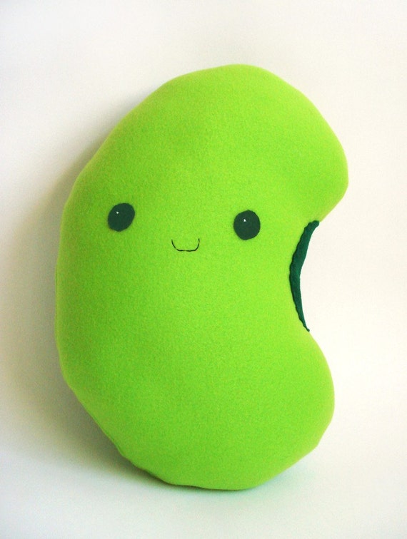 green bean plush