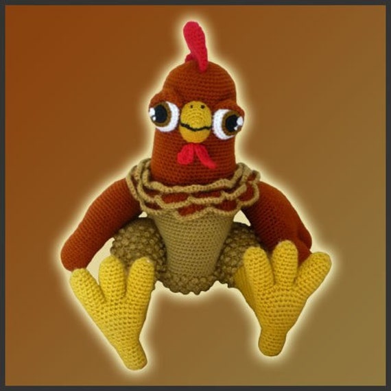 Amigurumi Pattern Crochet PDF - Evan, The Rooster