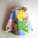 Vintage Garden Trellis Infant or Toddler Dress - Sizes Newborn, 3M, 6M, 12M, 18M, 2T, 3T, 4T