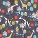 Michael Miller Giraffe Garden Gray Fabric - By the Yard