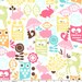 Michael Miller Forest Life Watermelon Fabric - By the Yard
