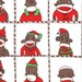 Erin Michael, Santa's Little Helpers, Seasonal Employees, Snow Fabric - By the Yard
