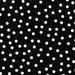 Ann Kelle Remix Tossed Dots Black Fabric - By the Yard