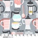Michael Miller French Roast Gray Fabric - By the Yard