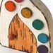 Rowan Tree Fairy Door (Rainbow Polka Dot)