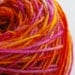 Felting Yarn: Hand Painted Merino Single Ply Wool Yarn (Heart of the Rainbow, 3.5 oz. or custom amount)