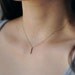 Tiny bar necklace