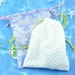 Soap Savers...soft polymesh SOAP BAGS- set of TWO (2) Large eco green bags