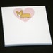 SALE - Corgi Love Post-it-notes Set of 3 - Minor defect
