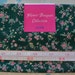 Japanese Fabric Lecien Flower Bouquet - 7824 - green