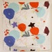 Nani Iro Waltz Double Gauze Fabric - Blue, Red, White