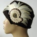 Gatsby Brown Wool Felt Cloche