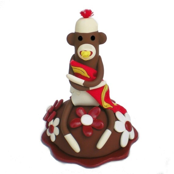 How To Make A Sock Monkey Diaper Cake How To Make A Sock Monkey Diaper Cake
