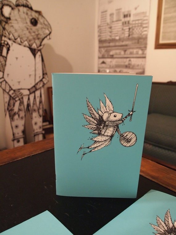 Blue Sketchbook by joncarling on Etsy