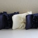 Reserved for jessianderson-SET OF 7 Fairy Tale Ruffle Wristlets-Pick your color- Black Silver Eggplant Navy Wine Turquoise And More