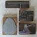 Vintage Relief Printing Blocks, Kentucky Horse Supply Catalog, Lot 35