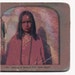Vintage Stereoview Card: Portrait of Bisharin Girl, Upper Egypt. Tribal 1380