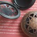 6x FILIGREE ROUND Locket 33mm (red copper) Code 578 - reserved for Jacquelyn