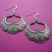 luxe silver hoops