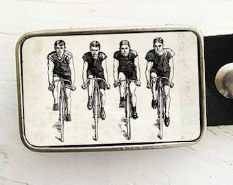 JEAN'S FRIEND New Vintage Rider Biker Belt Buckle Boucle De Ceinture Without Enamel BUCKLE-AT067AS