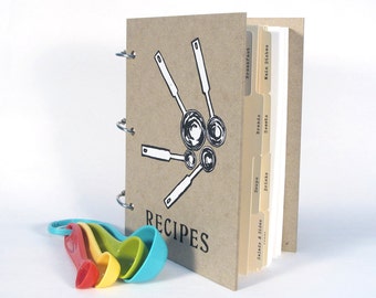 Blank Recipe Book - Measuring Spoons (5 in. x 7 in.) - Size No.2