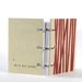Little Blank Notebook - Red Lines