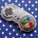Retro 90s SNES Controller Pin - Super Famicom Nintendo Controller