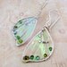Sidhe Wings Earrings - Banshee - Iridescent Fairy Wing Faery Wing Jewelry