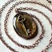 The Way Home - A Petite Color Shifting Key Pendant