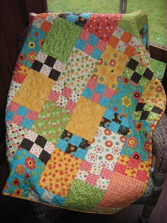 PDF QUILT PATTERN.... Easy and Quick beginner pattern...5