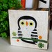 Mini Black Stripe Hoo Hoo