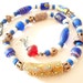 Rising Sun - Antique Millefiori Necklace - strung with 100 year-old African Trade Beads