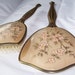 Vintage, Vanity, Dresser, Mirror with Brush