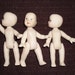 Set of 9 porcelain dolls jointed Dolls and Miniatures Porcelain Doll Parts