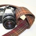 SLR, DSLR Camera Strap - Autumn Plaid