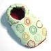 Mint Circles Soft Soled Baby Shoes 0-6 mo