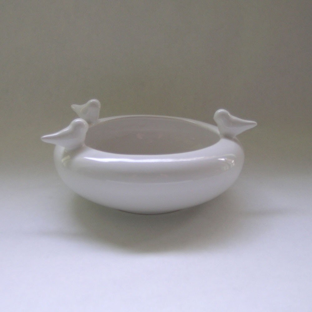 Ceramic Bird Bowl
