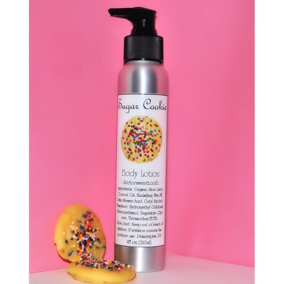 Sugar Cookie Body Lotion Paraben Free by doctorsweettooth on Etsy