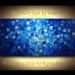 Original Large Abstract Fine Art on Canvas Textured Blue Modern Palette Knife Painting Ready to Hang 48x24 by Susanna